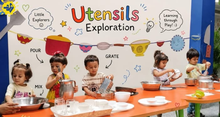 Utensils Exploration Activity.
